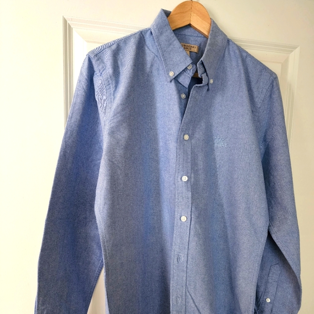 Burberry sky blue Shirt M size